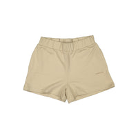 organic cotton shorts in mocca